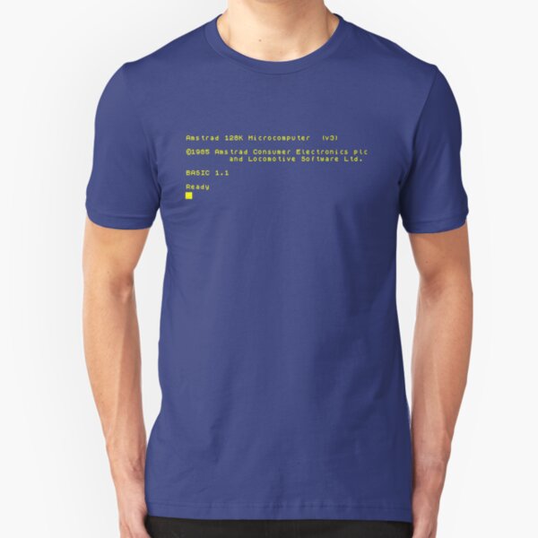 Amstrad CPC Slim Fit T-Shirt