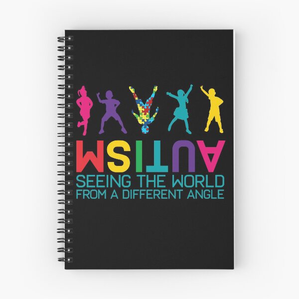 Item preview, Funny Autism Awareness Seeing The World From Different Angles designed and sold by mrsmitful.