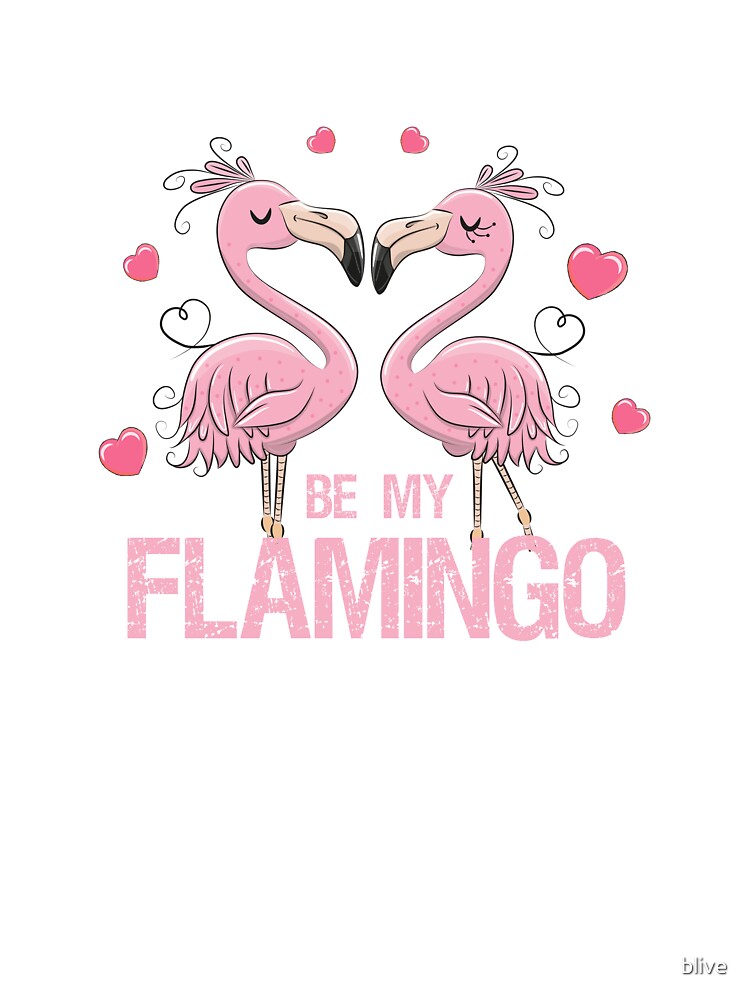Flamingo Shirt Two Loving Flamingo T-Shirt Valentine's Day