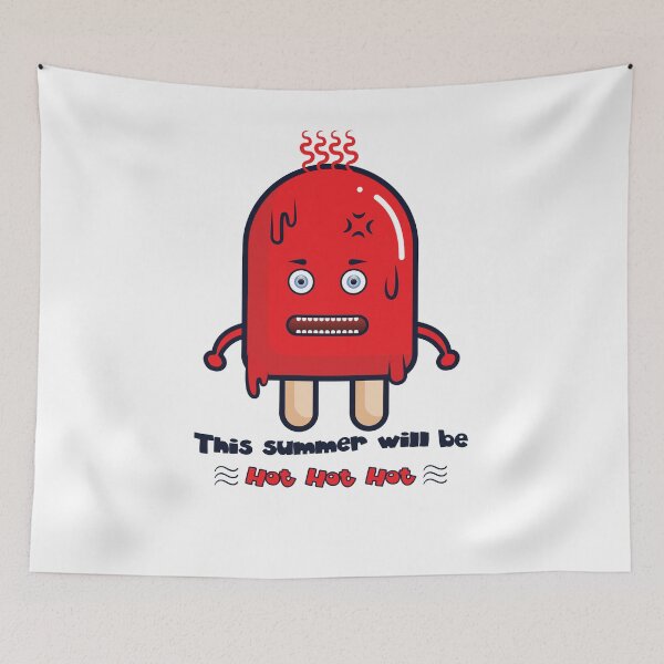 Item preview, This Summer Will Be Hot Ice Cream Monster Gift designed and sold by NixBob.