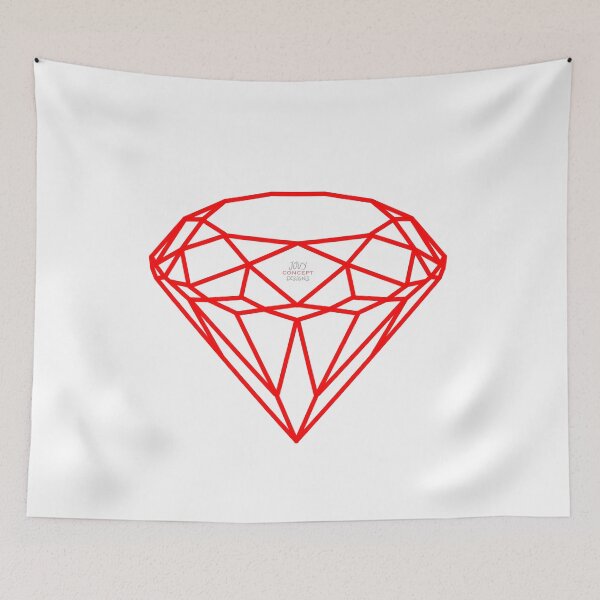 Item preview, Minimla diamond design  designed and sold by itsJOUY.