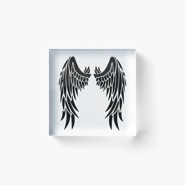 Item preview, Angel Wings BW designed and sold by Wannabe Art.