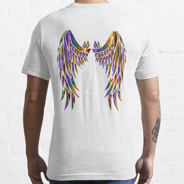 Gold Angel Wings Kids T-Shirt for Sale by Wannabe Art