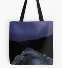 Snowdon Miner's Path at midnight Tote Bag