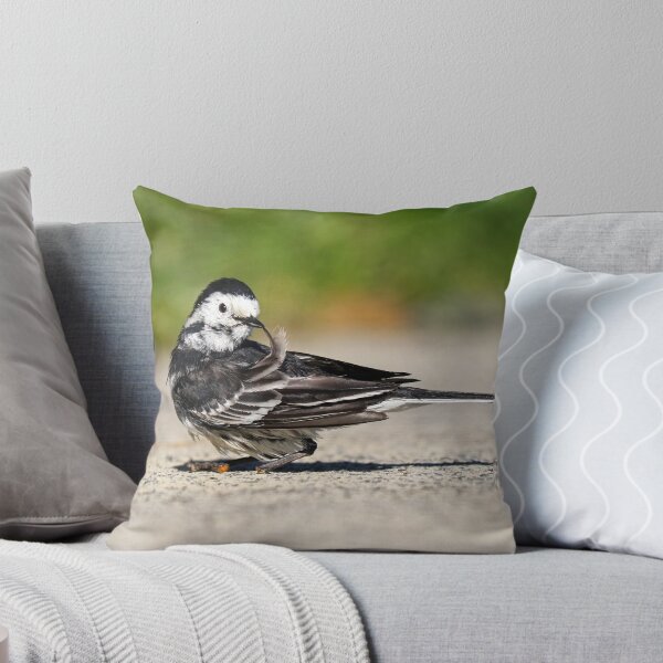 Item preview, Preening wagtail II designed and sold by GreyFeatherPhot.