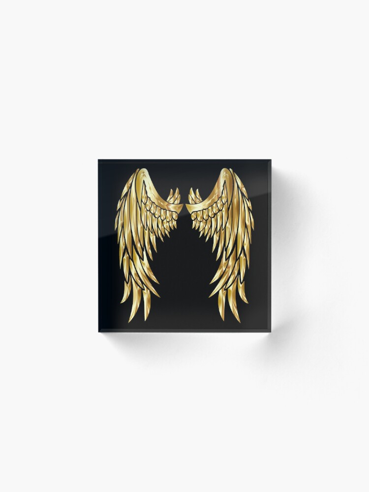 Gold angel Wings by ArtlandStudio, Redbubble