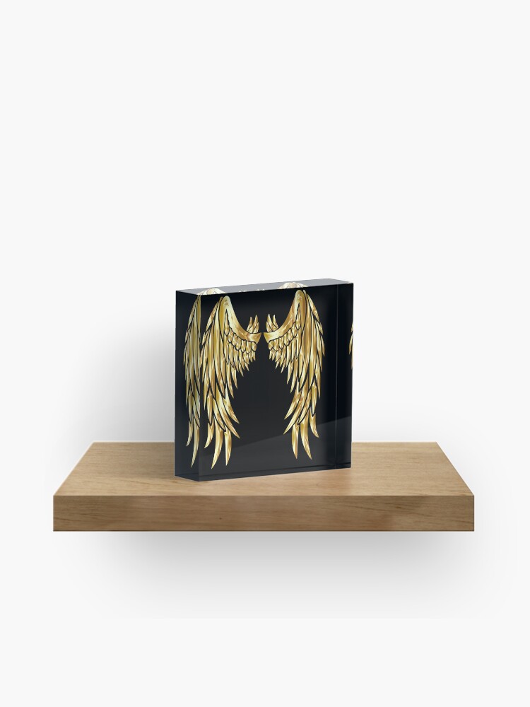 Gold angel Wings by ArtlandStudio, Redbubble