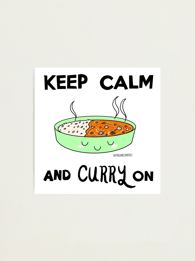Alternate view of Curry On Photographic Print