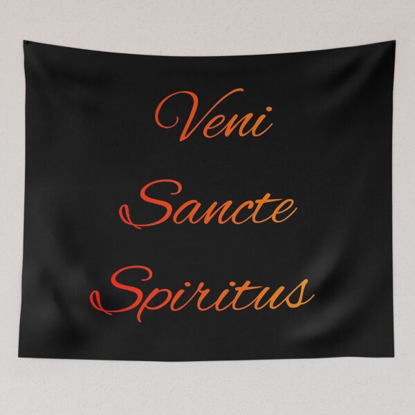 Item preview, Veni Sancte Spiritus - come holy spirit designed and sold by 21stCsaints.