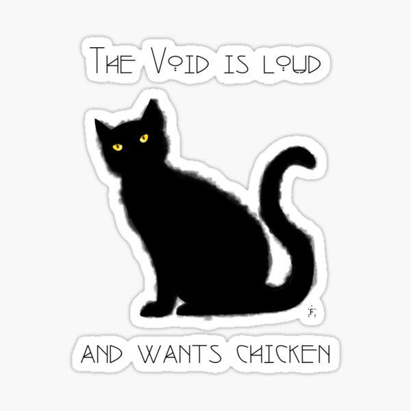 Item preview, The void wants chicken designed and sold by Kathryn Florence.