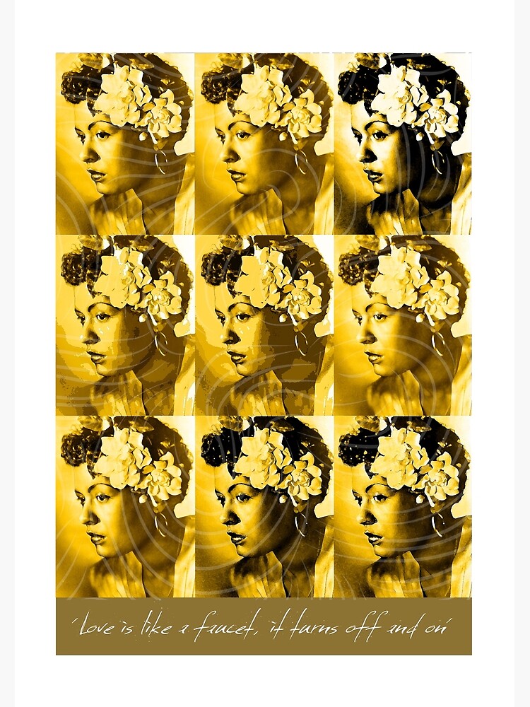 Jazz Heroes Series - Billie Holiday by MoviePosterBoy