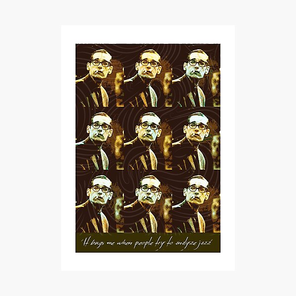 Jazz Heroes Series - Bill Evans Photographic Print