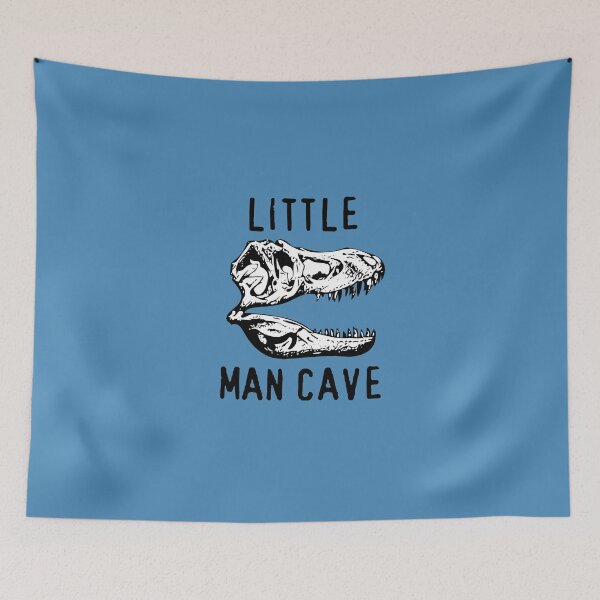 Item preview, LITTLE MAN CAVE BABY BOY DINOSAUR BLUE BEDROOM DECOR designed and sold by infinitygrafix.