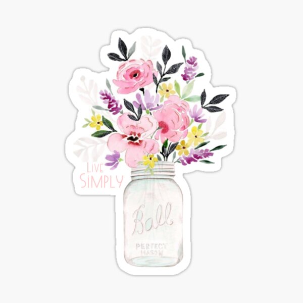 Vista previa del artículo con la obra «Vive con sencillez», diseñado y vendido por swaygirls.