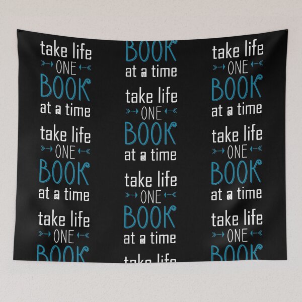 Item preview, take life one book at a time | bookrebels | bookblogger | bookworm | books designed and sold by Bookrebels.