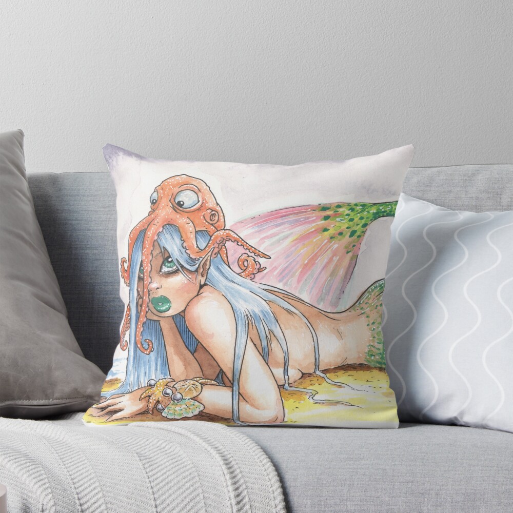 Item preview, Throw Pillow designed and sold by gWebberArts.
