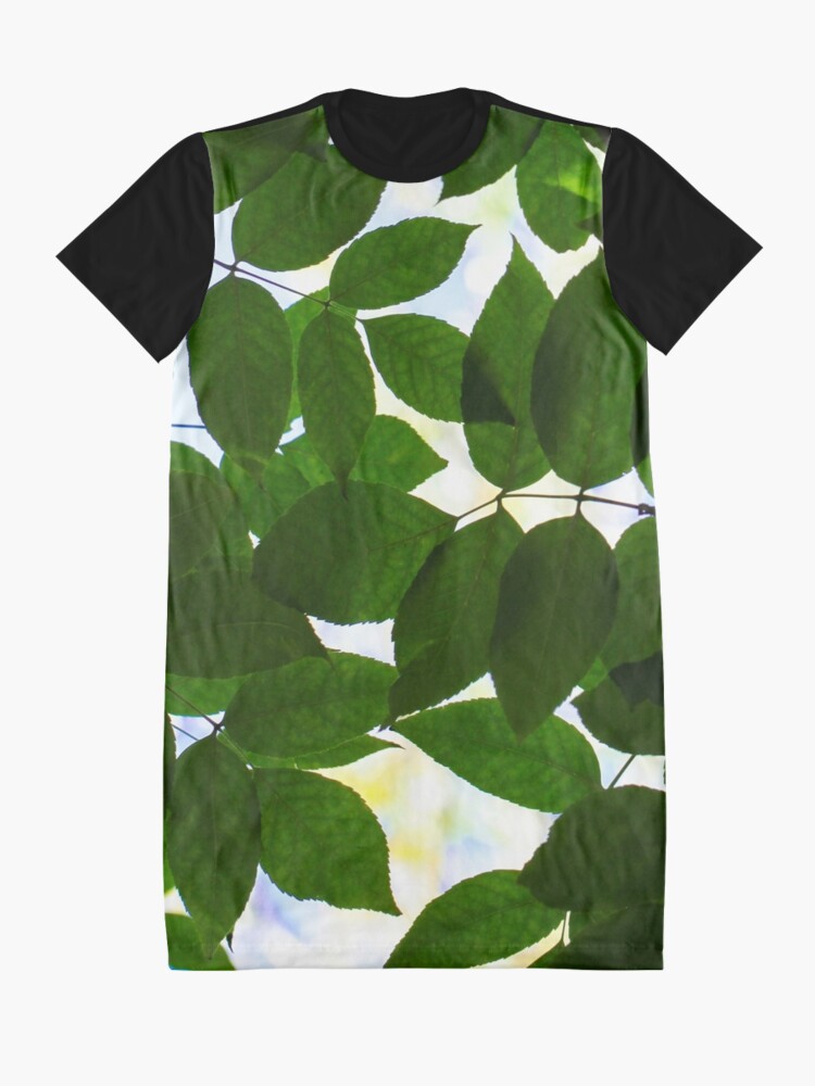 Alternate view of Natural Patterns Graphic T-Shirt Dress