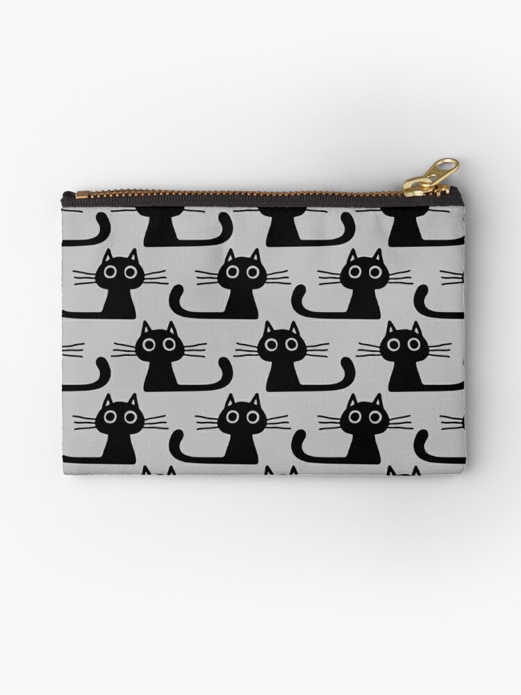 Cutie Kitty Cat Wide Eyed Black Kitten Sticker for Sale by Jenn Inashvili