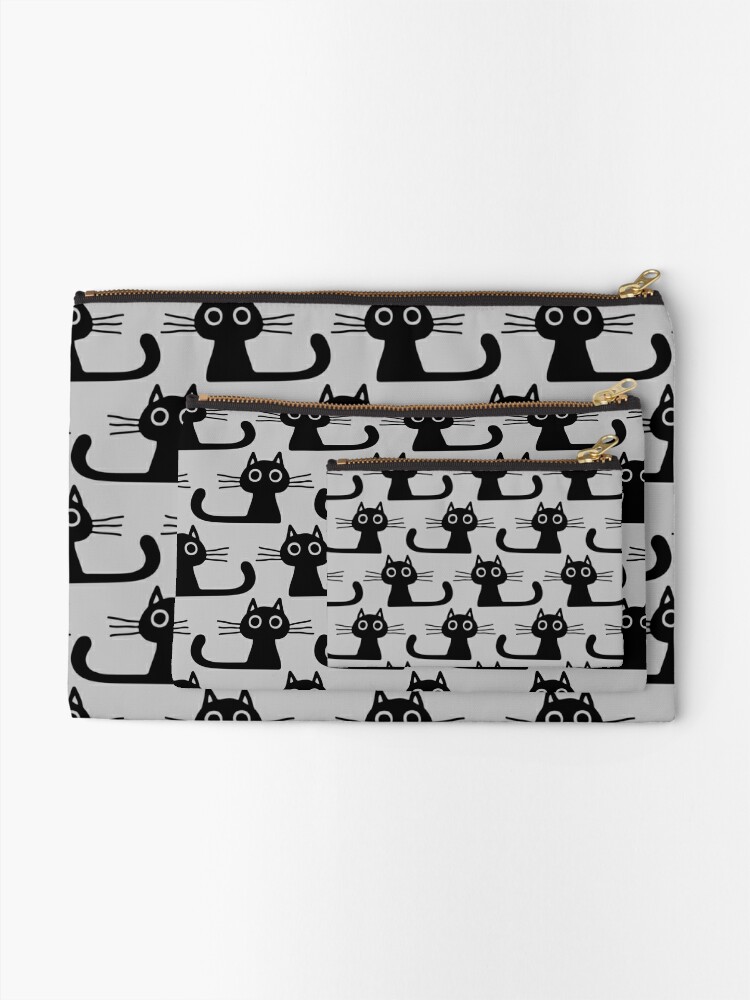 Cutie Kitty Cat Wide Eyed Black Kitten Sticker for Sale by Jenn Inashvili