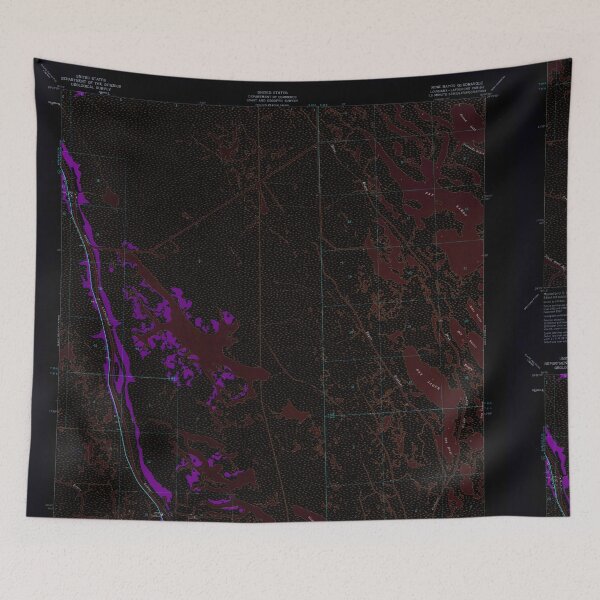 Item preview, USGS TOPO Map Louisiana LA Mink Bayou 332771 1957 24000 Inverted designed and sold by WetdryvacRB01.
