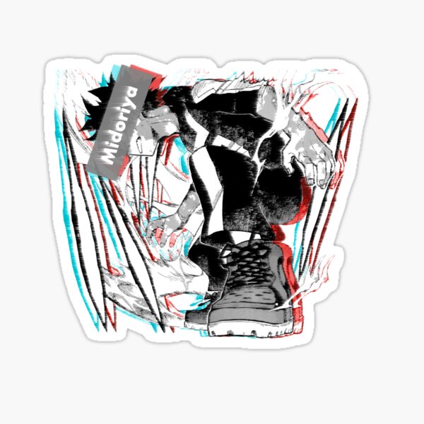 anime supreme sticker