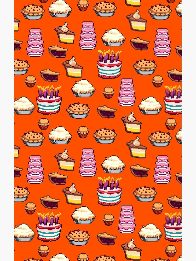 Pastry Pixel Pattern by Emmytwofive