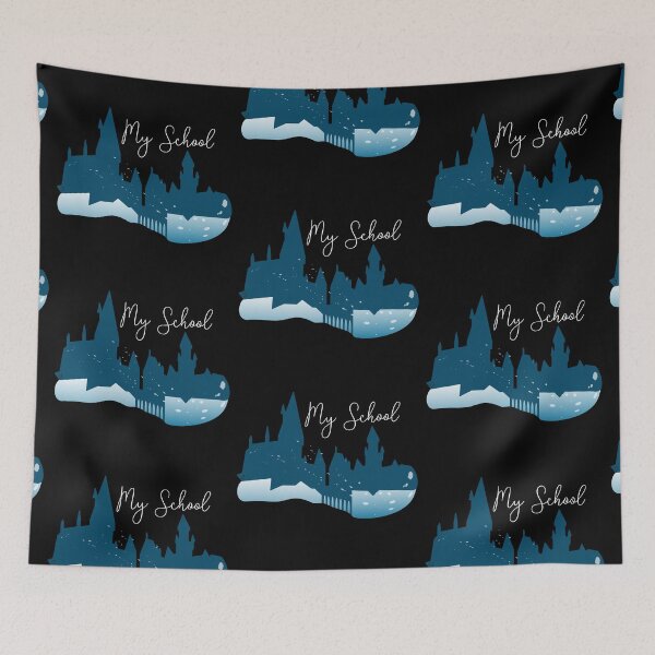 Item preview, My school | bookrebels | wizard | witches designed and sold by Bookrebels.