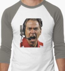 Nick Saban The Hulk Men's Baseball ¾ T-Shirt