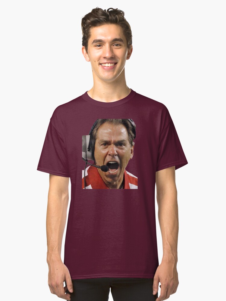 Alternate view of Nick Saban The Hulk Classic T-Shirt