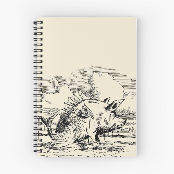 Item preview, Ocean Hog Antique Drawing | Old-Style Illustration designed and sold by freshlypeeled.
