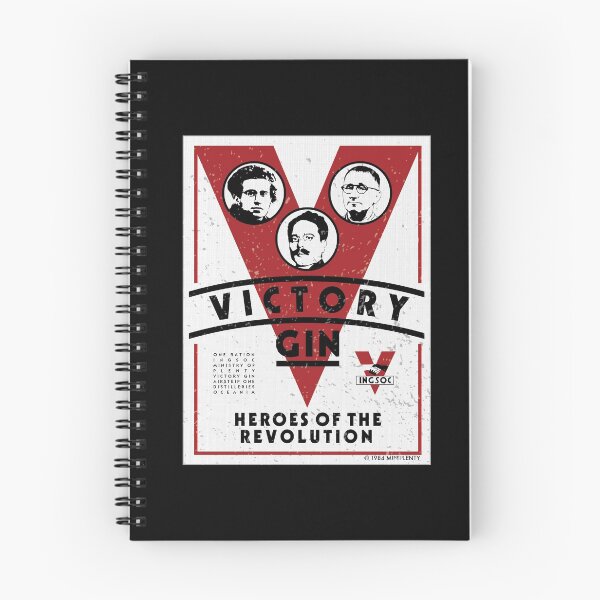 Item preview, INGSOC Victory Gin designed and sold by KTmS.
