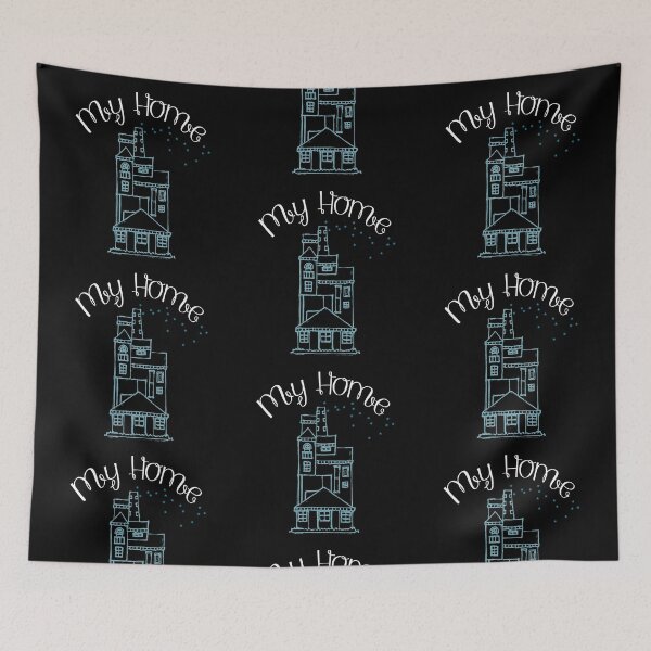 Item preview, My home  | Bookrebels | Wizard | Witches designed and sold by Bookrebels.