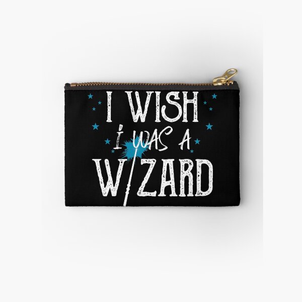 Item preview, I wish I was a wizard / witch | bookrebels | wizard world designed and sold by Bookrebels.