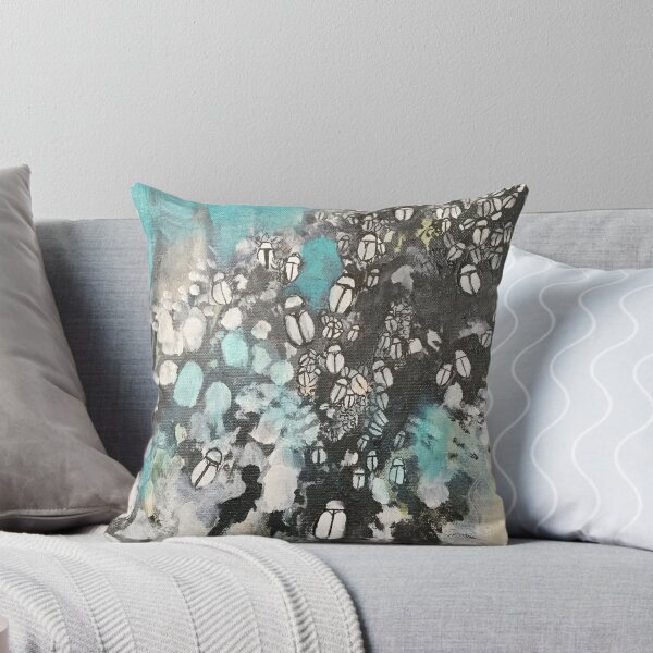 Item preview, Beetle pattern- Teal designed and sold by DexaArt.