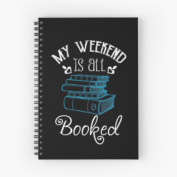 Item preview, My weekend is all booked | Bookrebels | Book | Books | Reading | Relaxation designed and sold by Bookrebels.