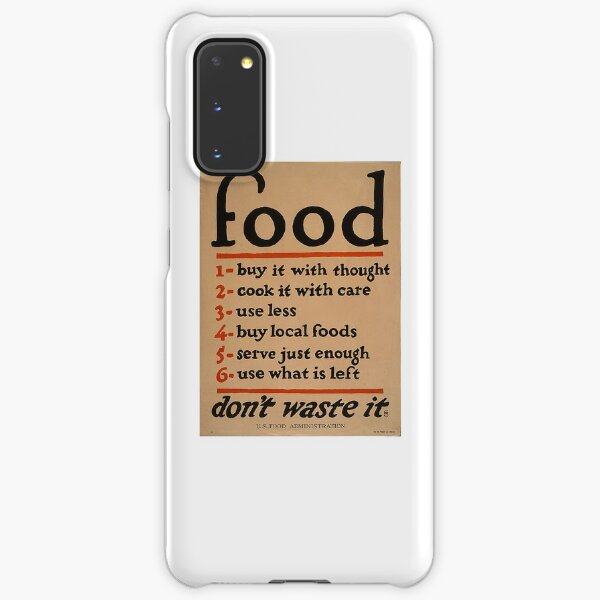 WWI Poster - Food Samsung Galaxy Snap Case