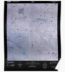 USGS TOPO Map Texas TX Alta Vista Ranch SW 20100525 TM Inverted Poster