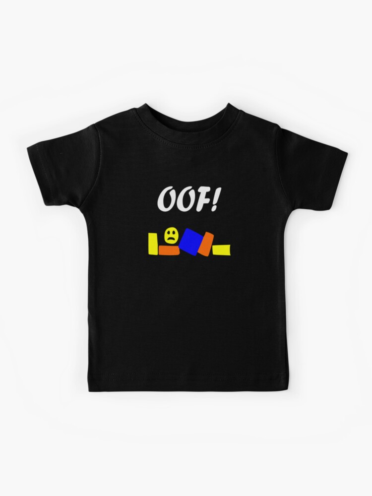 Roblox Oof Kids T Shirt By Tshirtsbyms Redbubble - roblox catalog t shirt