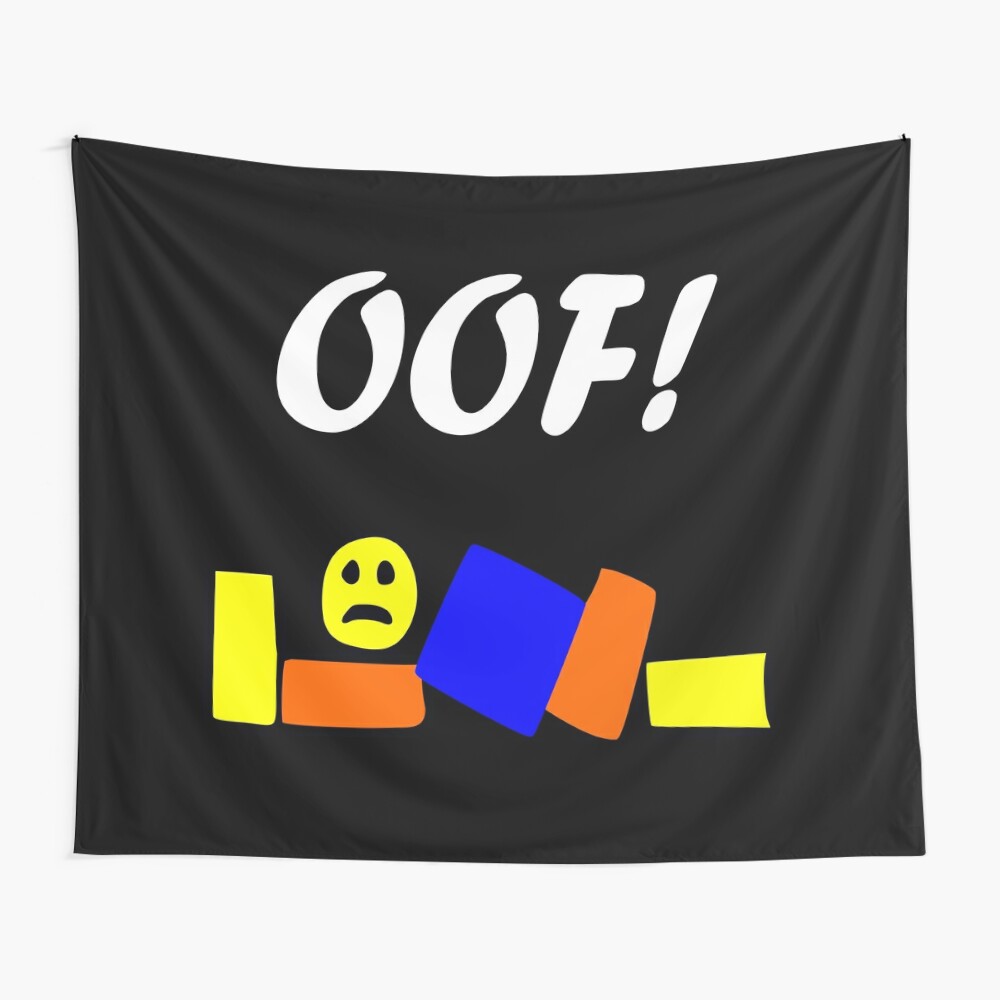 Roblox Oof Throw Blanket By Tshirtsbyms Redbubble - roblox throw blankets redbubble