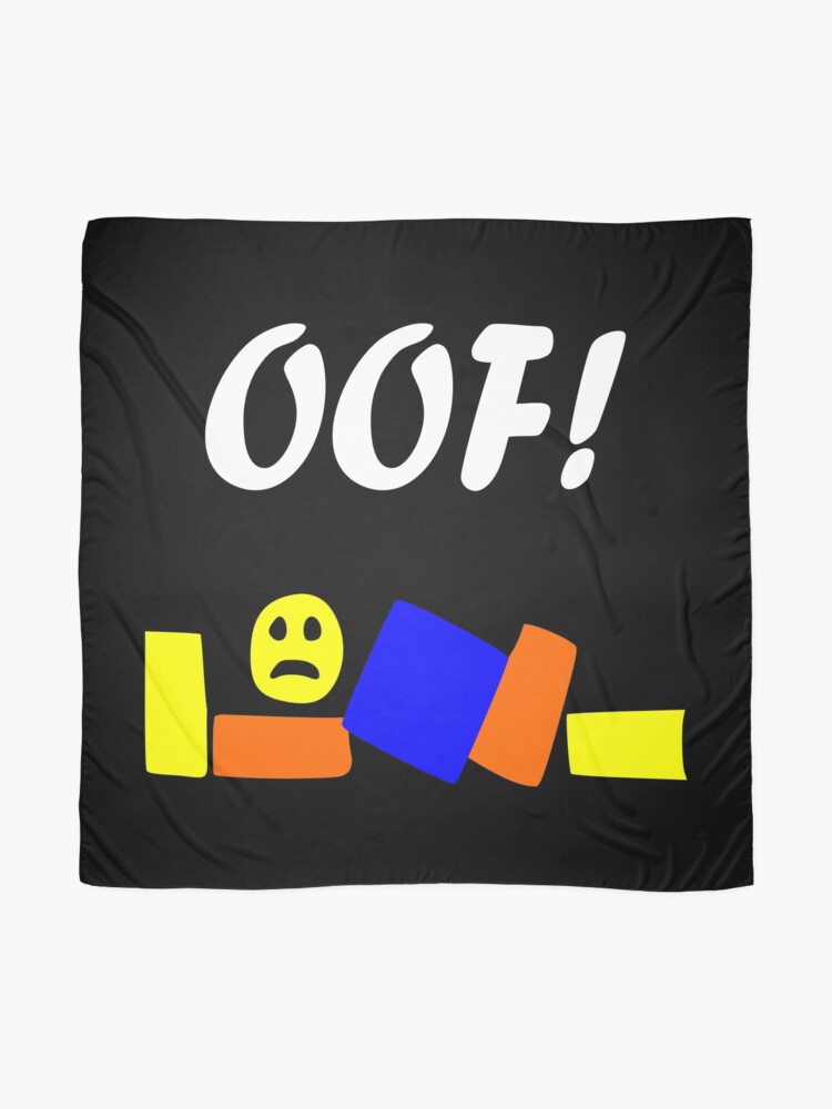 Roblox Oof Scarf By Tshirtsbyms Redbubble - roblox scarves redbubble