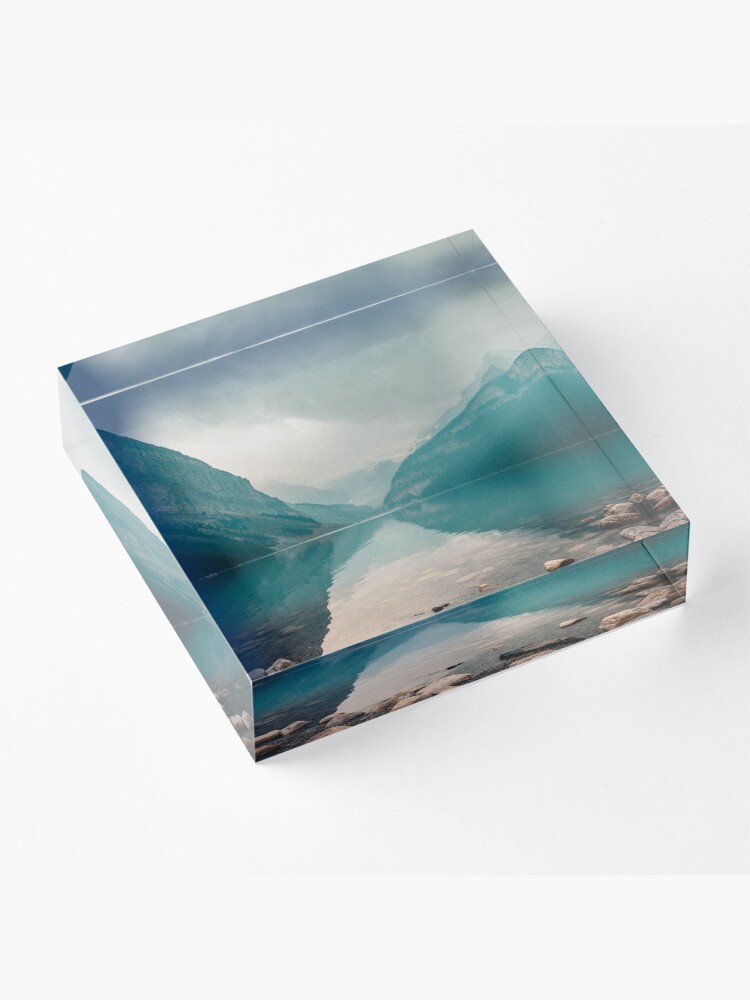Alternate view of Lake Louise, Canada Acrylic Block