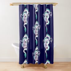 Haku the River Spirit Shower Curtain
