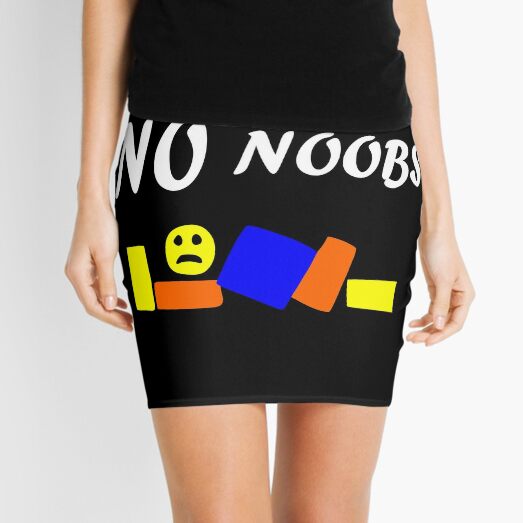 Roblox Oof No Noobs Mini Skirt By Tshirtsbyms Redbubble - roblox oof scarf by tshirtsbyms redbubble