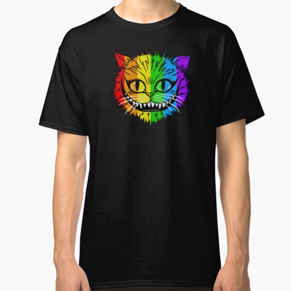 Rainbow Cheshire Cat Classic T-Shirt