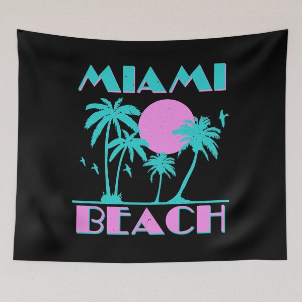 Item preview, Retro Miami Beach 70s 80s Style Vintage Men Women  designed and sold by unicornthreadz.