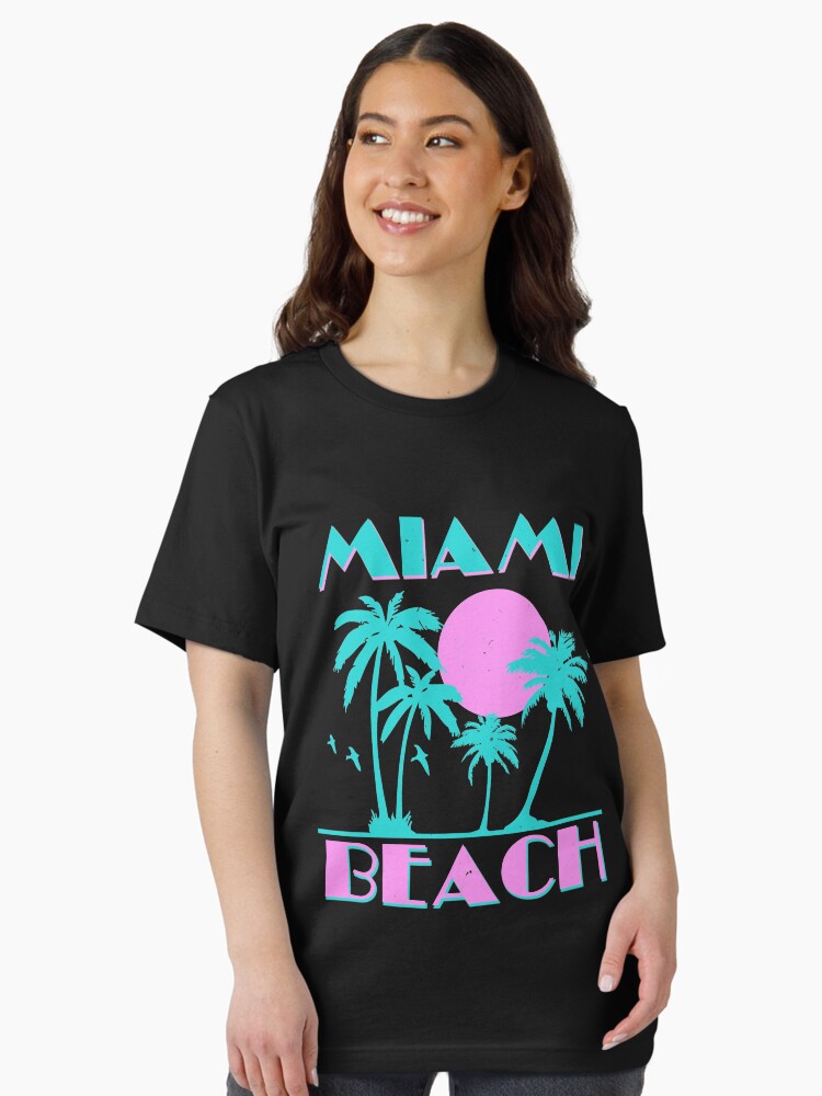 Vintage Retro Miami Florida 70'S 80'S Style Women T-Shirt Vintage Retro Miami Florida 70'S 80'S Style Women T-Shirt