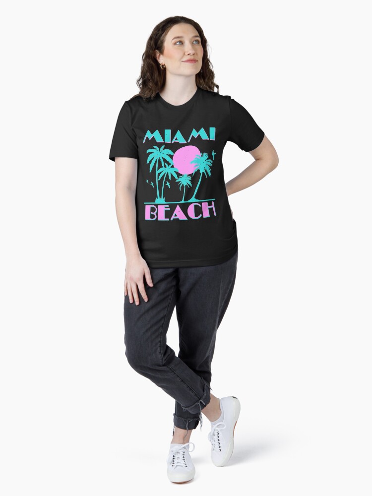 Vintage Retro Miami Florida 70'S 80'S Style Women T-Shirt Vintage Retro Miami Florida 70'S 80'S Style Women T-Shirt