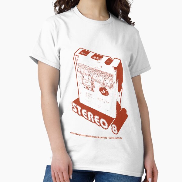 Stereo 8 Eight Track Classic T-Shirt