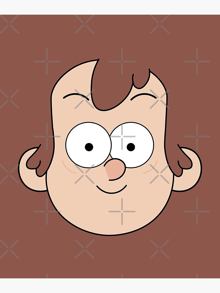 "Mason Dipper Pines Cute Face Close up " Poster by KinkyKaiju Redbubble