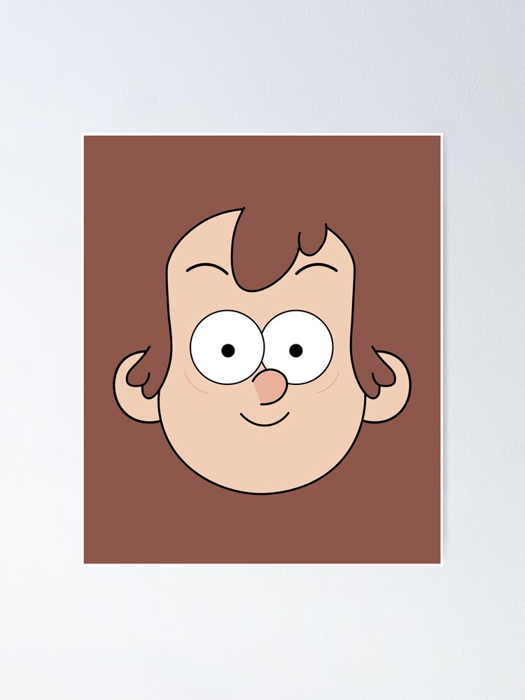 "Mason Dipper Pines Cute Face Close up " Poster by KinkyKaiju Redbubble